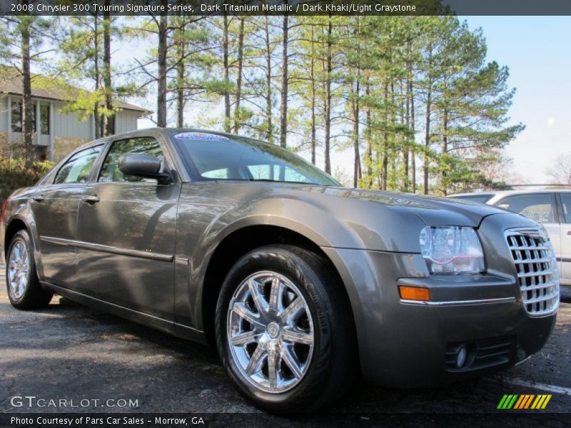 Dark Titanium Metallic / Dark Khaki/Light Graystone 2008 Chrysler 300 Touring Signature Series