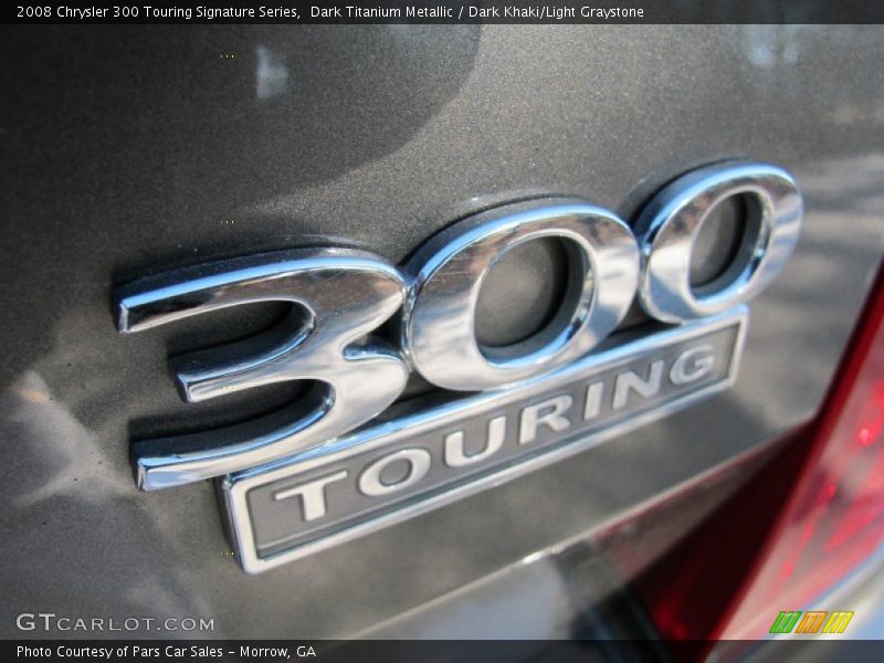 Dark Titanium Metallic / Dark Khaki/Light Graystone 2008 Chrysler 300 Touring Signature Series