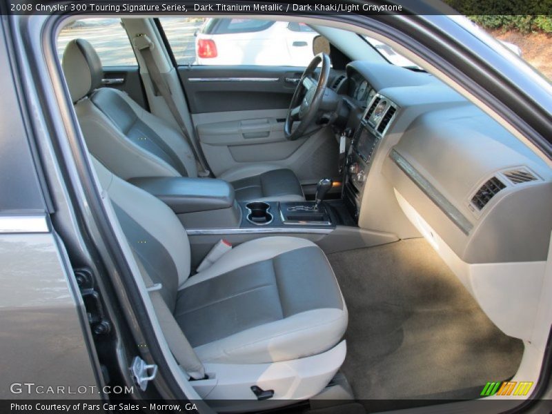 Dark Titanium Metallic / Dark Khaki/Light Graystone 2008 Chrysler 300 Touring Signature Series