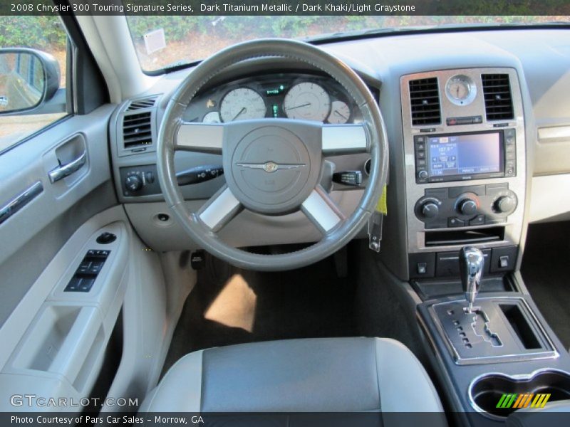Dark Titanium Metallic / Dark Khaki/Light Graystone 2008 Chrysler 300 Touring Signature Series