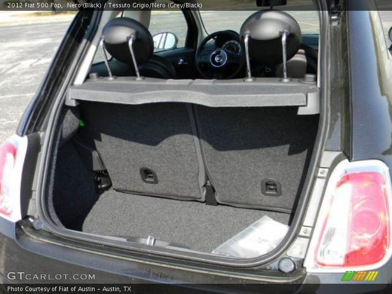 Nero (Black) / Tessuto Grigio/Nero (Grey/Black) 2012 Fiat 500 Pop