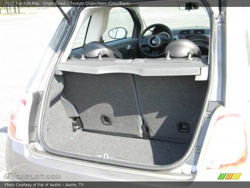 Grigio (Grey) / Tessuto Grigio/Nero (Grey/Black) 2012 Fiat 500 Pop