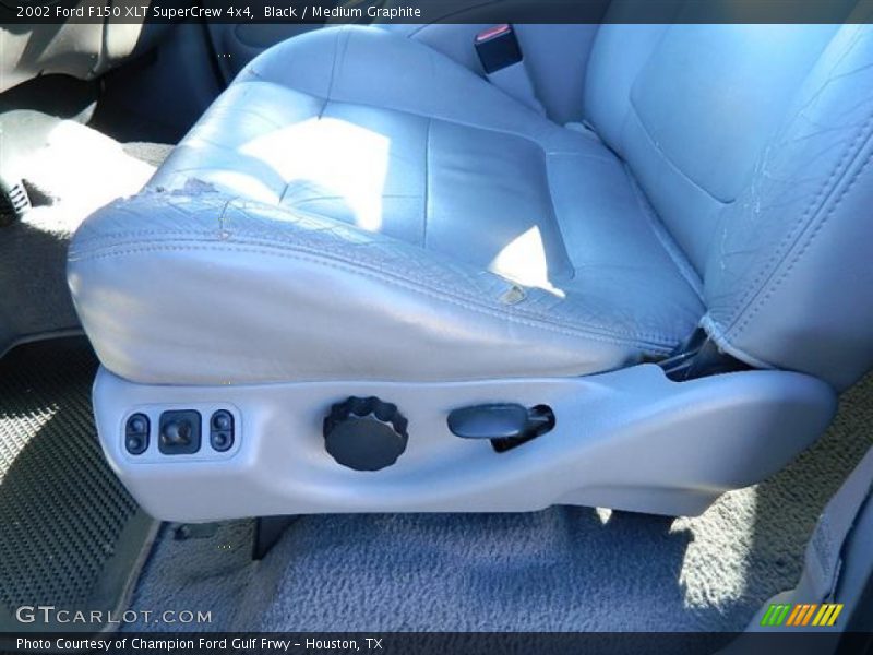 Black / Medium Graphite 2002 Ford F150 XLT SuperCrew 4x4