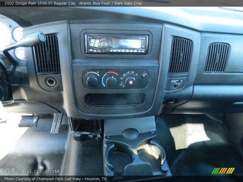 Atlantic Blue Pearl / Dark Slate Gray 2002 Dodge Ram 1500 ST Regular Cab