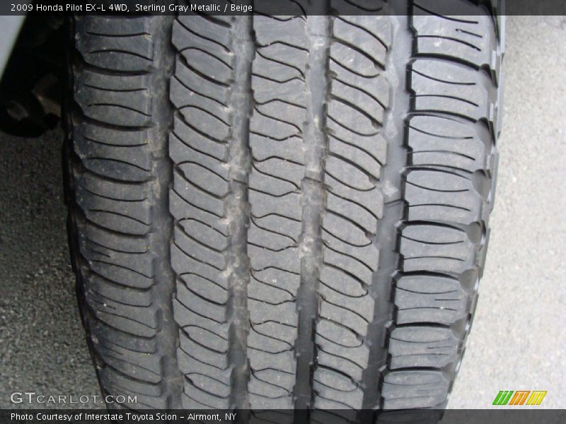 Sterling Gray Metallic / Beige 2009 Honda Pilot EX-L 4WD