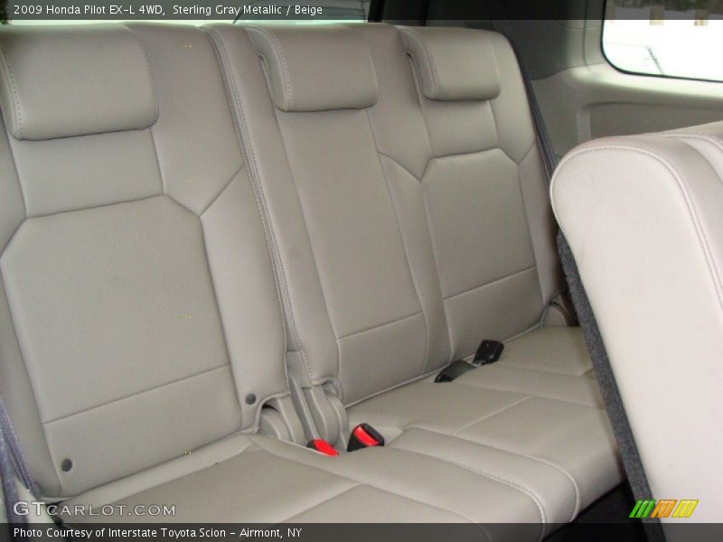 Sterling Gray Metallic / Beige 2009 Honda Pilot EX-L 4WD