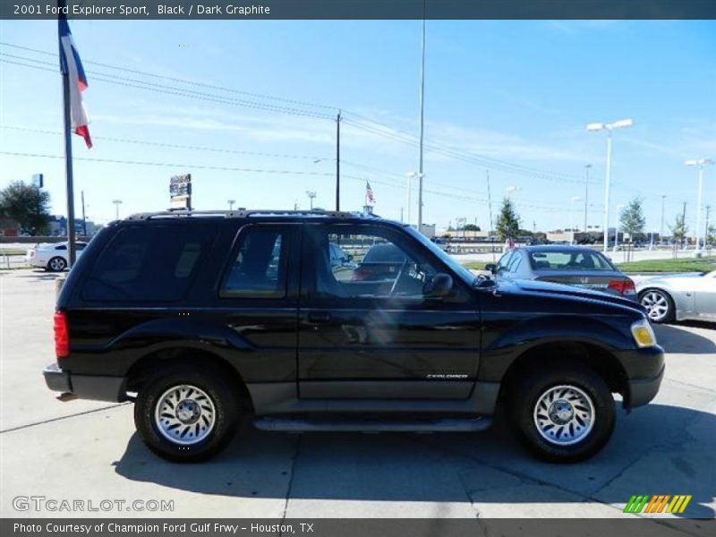 Black / Dark Graphite 2001 Ford Explorer Sport
