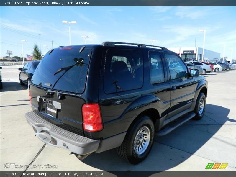 Black / Dark Graphite 2001 Ford Explorer Sport