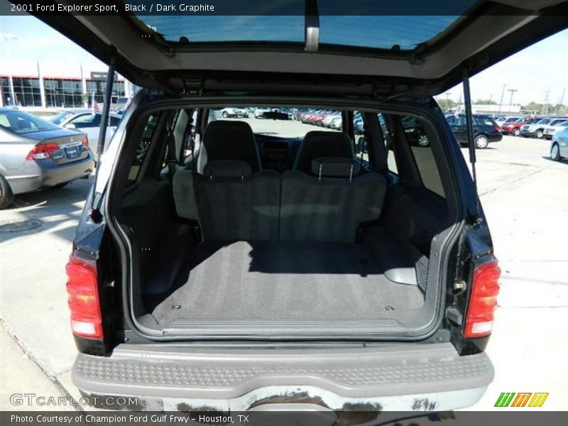 Black / Dark Graphite 2001 Ford Explorer Sport