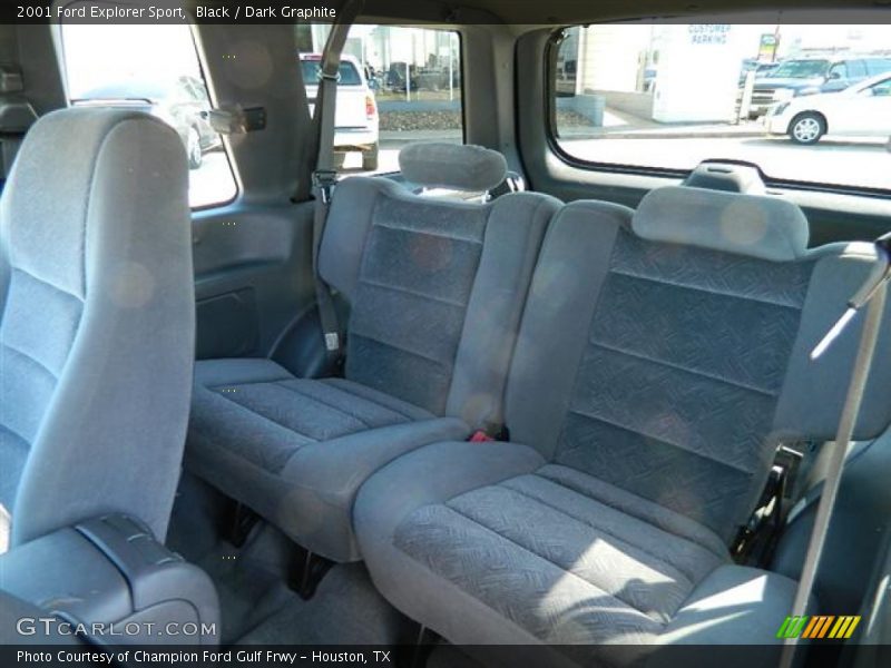 Black / Dark Graphite 2001 Ford Explorer Sport