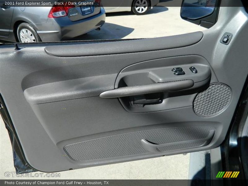 Black / Dark Graphite 2001 Ford Explorer Sport