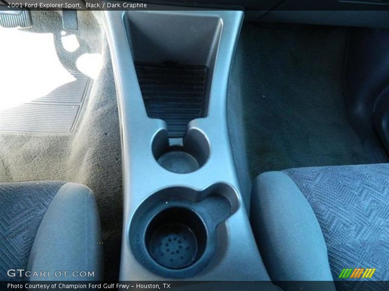 Black / Dark Graphite 2001 Ford Explorer Sport