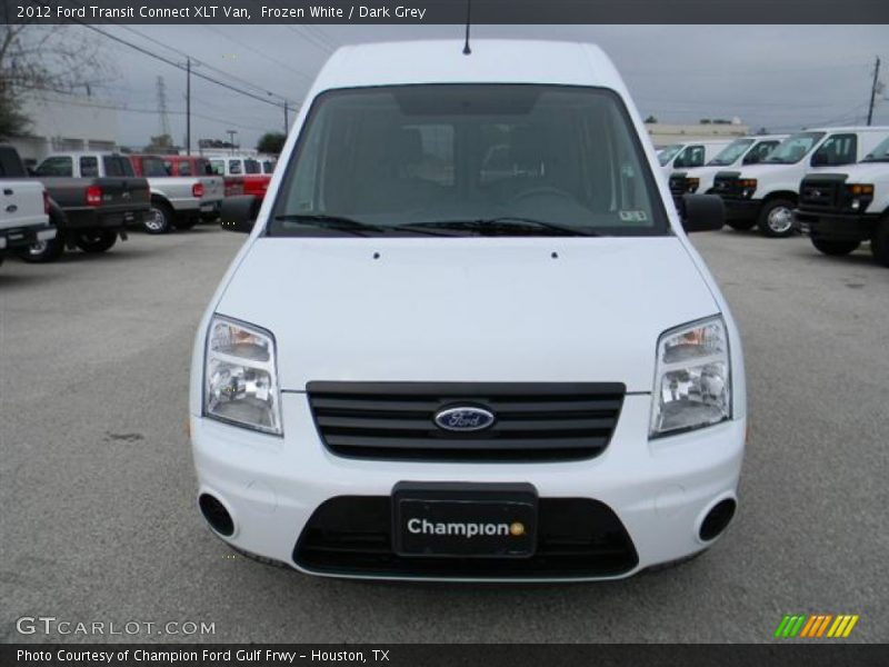 Frozen White / Dark Grey 2012 Ford Transit Connect XLT Van