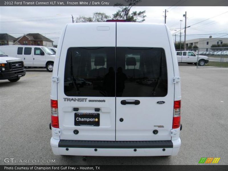 Frozen White / Dark Grey 2012 Ford Transit Connect XLT Van