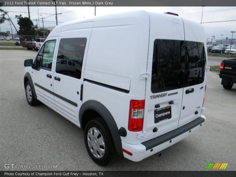 Frozen White / Dark Grey 2012 Ford Transit Connect XLT Van