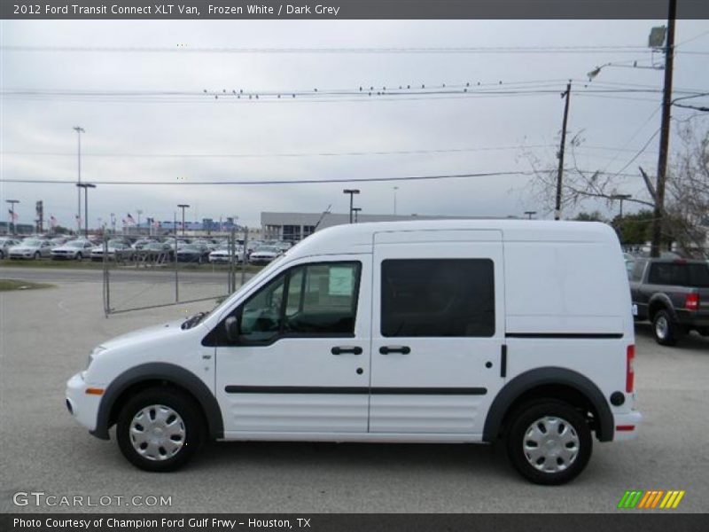 Frozen White / Dark Grey 2012 Ford Transit Connect XLT Van