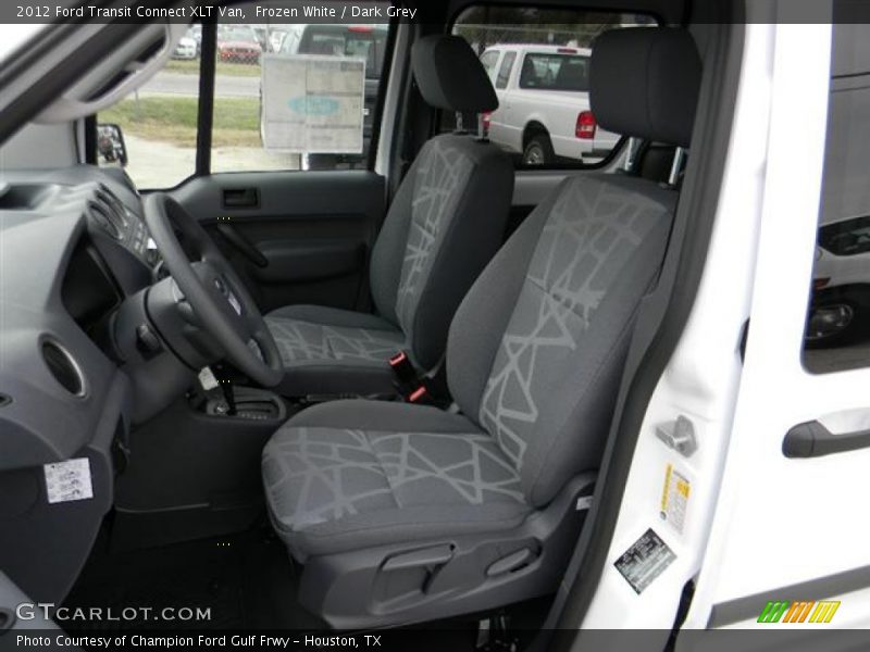 Frozen White / Dark Grey 2012 Ford Transit Connect XLT Van
