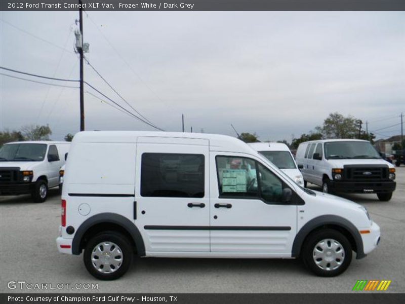Frozen White / Dark Grey 2012 Ford Transit Connect XLT Van