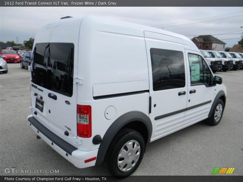 Frozen White / Dark Grey 2012 Ford Transit Connect XLT Van