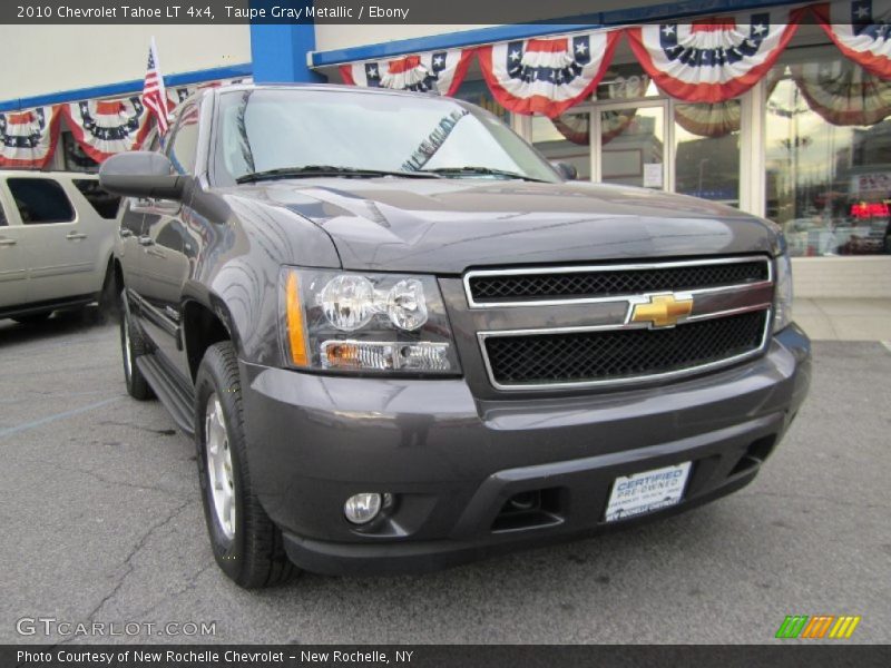 Taupe Gray Metallic / Ebony 2010 Chevrolet Tahoe LT 4x4