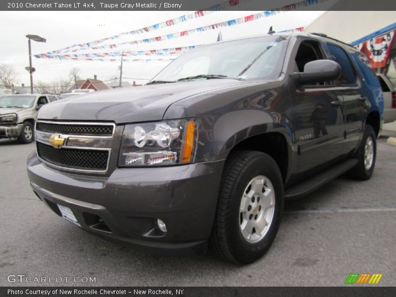 Taupe Gray Metallic / Ebony 2010 Chevrolet Tahoe LT 4x4