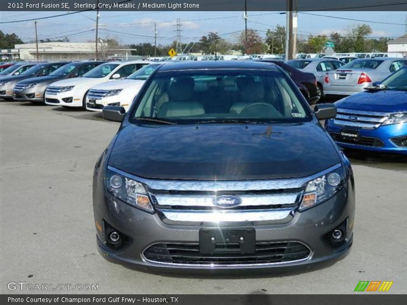 Sterling Grey Metallic / Medium Light Stone 2012 Ford Fusion SE
