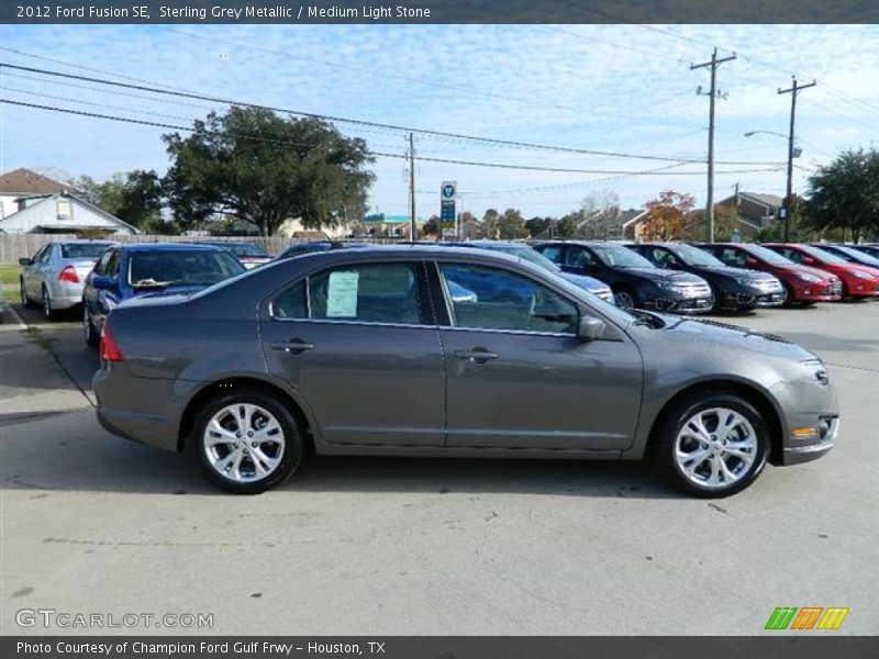 Sterling Grey Metallic / Medium Light Stone 2012 Ford Fusion SE