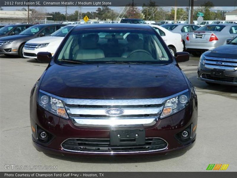 Cinnamon Metallic / Medium Light Stone 2012 Ford Fusion SE