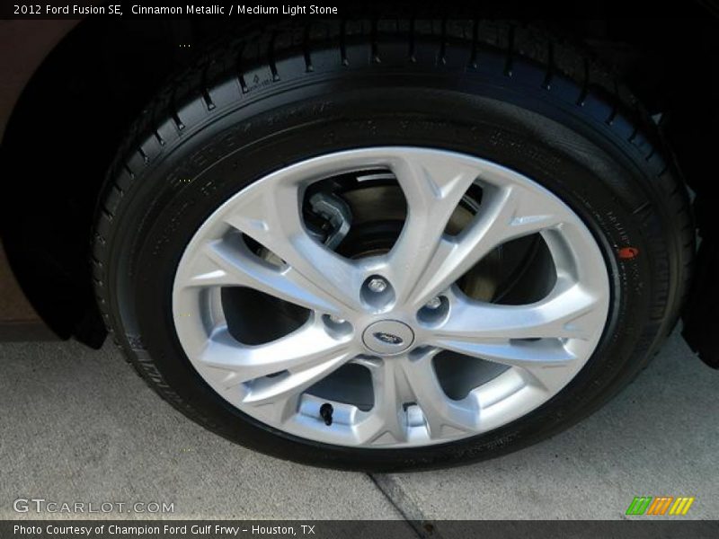 Cinnamon Metallic / Medium Light Stone 2012 Ford Fusion SE