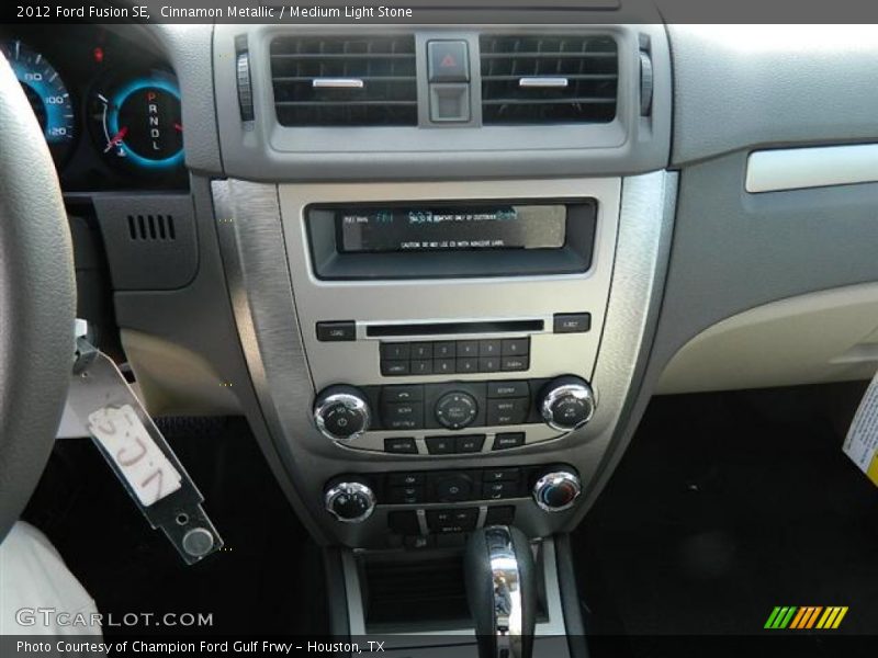 Cinnamon Metallic / Medium Light Stone 2012 Ford Fusion SE