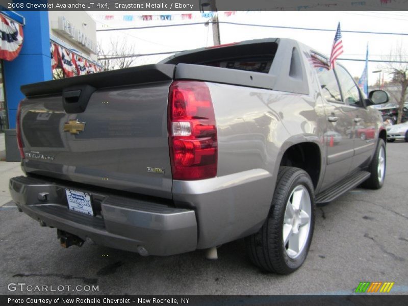 Graystone Metallic / Ebony 2008 Chevrolet Avalanche LT 4x4