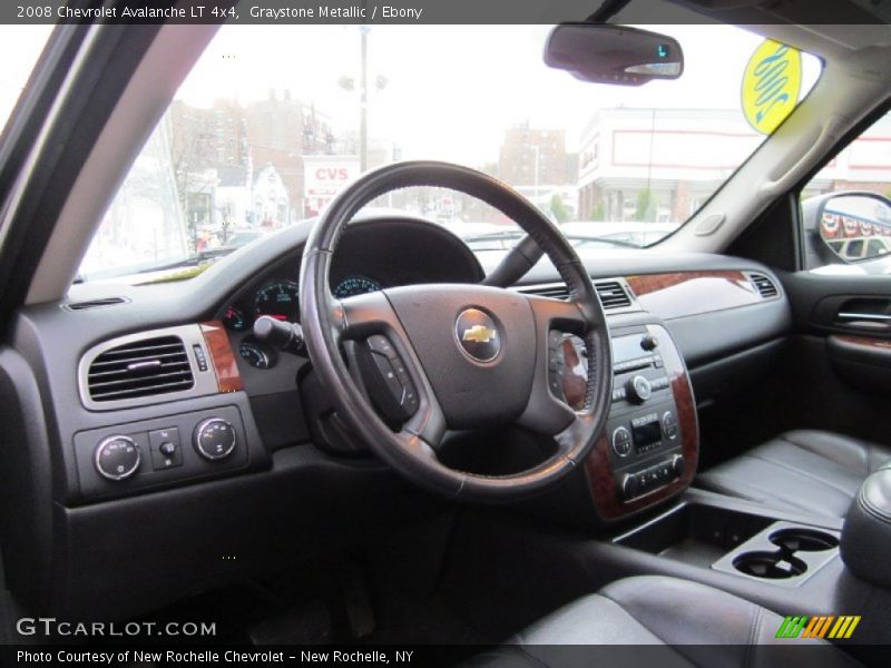 Graystone Metallic / Ebony 2008 Chevrolet Avalanche LT 4x4