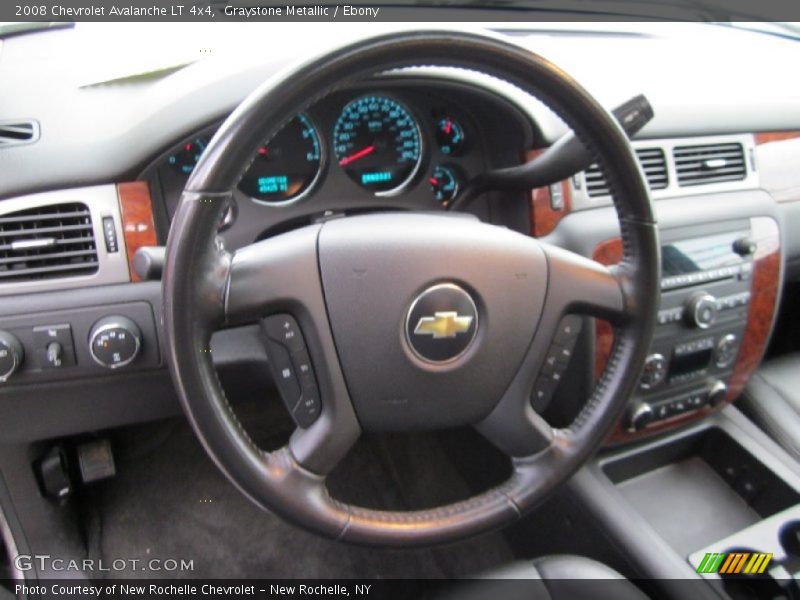 Graystone Metallic / Ebony 2008 Chevrolet Avalanche LT 4x4