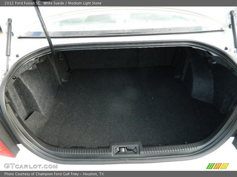 White Suede / Medium Light Stone 2012 Ford Fusion SE