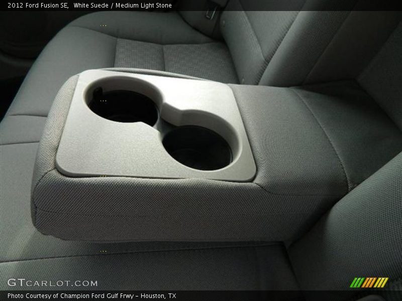 White Suede / Medium Light Stone 2012 Ford Fusion SE