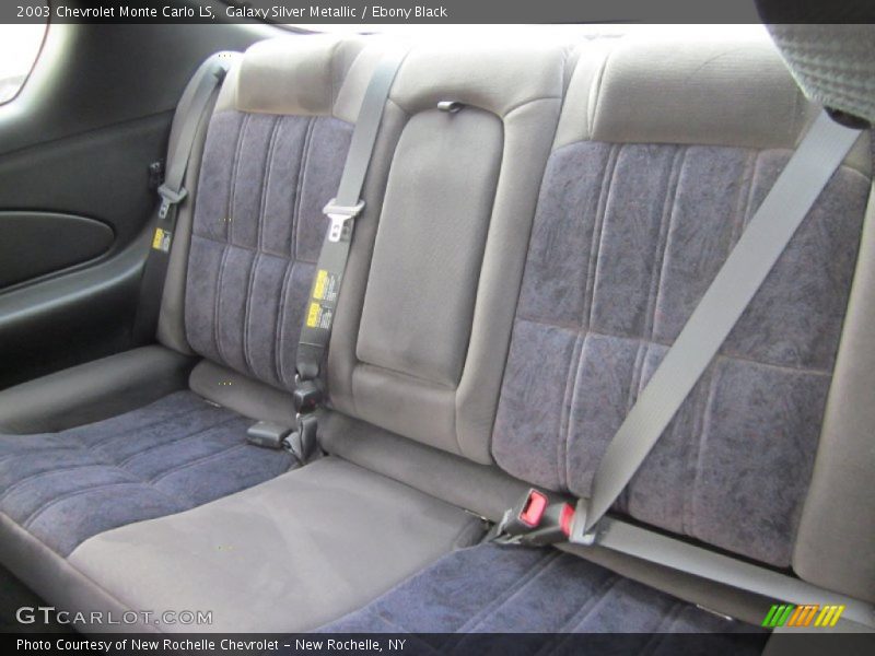 Galaxy Silver Metallic / Ebony Black 2003 Chevrolet Monte Carlo LS