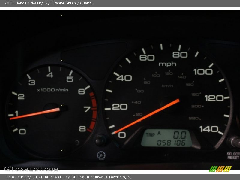 Granite Green / Quartz 2001 Honda Odyssey EX