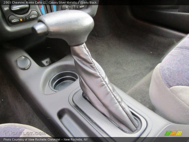 Galaxy Silver Metallic / Ebony Black 2003 Chevrolet Monte Carlo LS