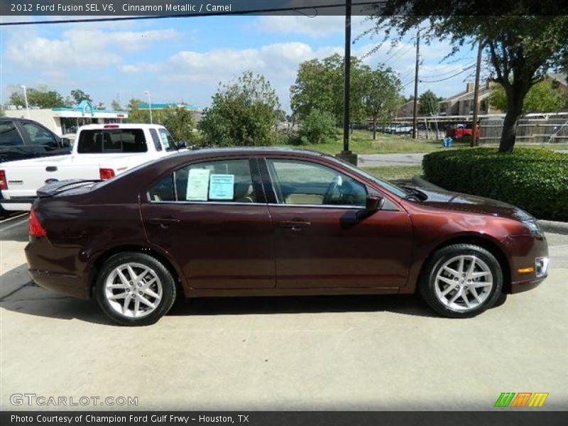 Cinnamon Metallic / Camel 2012 Ford Fusion SEL V6