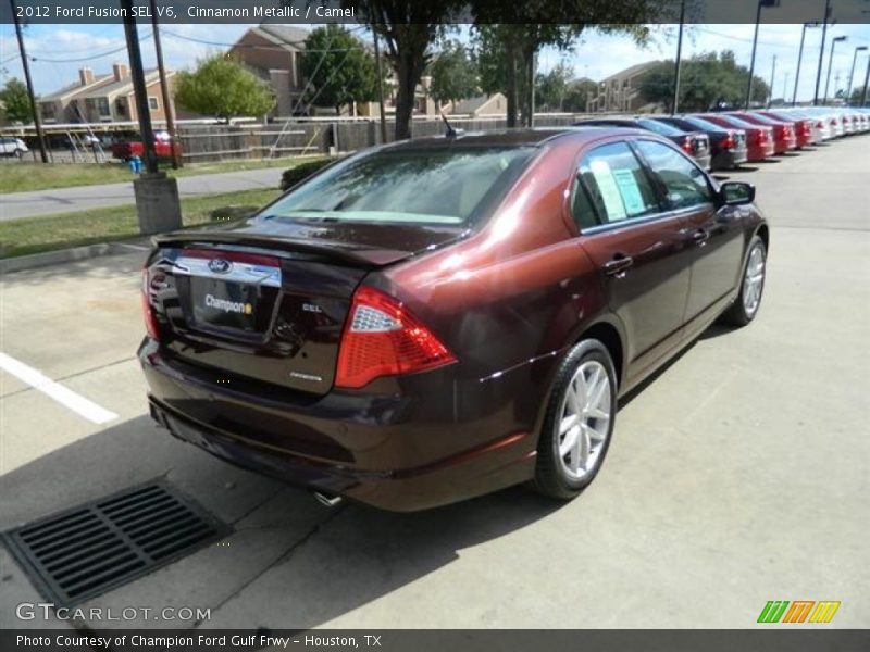 Cinnamon Metallic / Camel 2012 Ford Fusion SEL V6