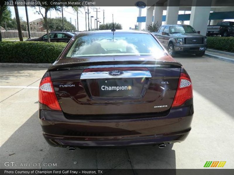 Cinnamon Metallic / Camel 2012 Ford Fusion SEL V6