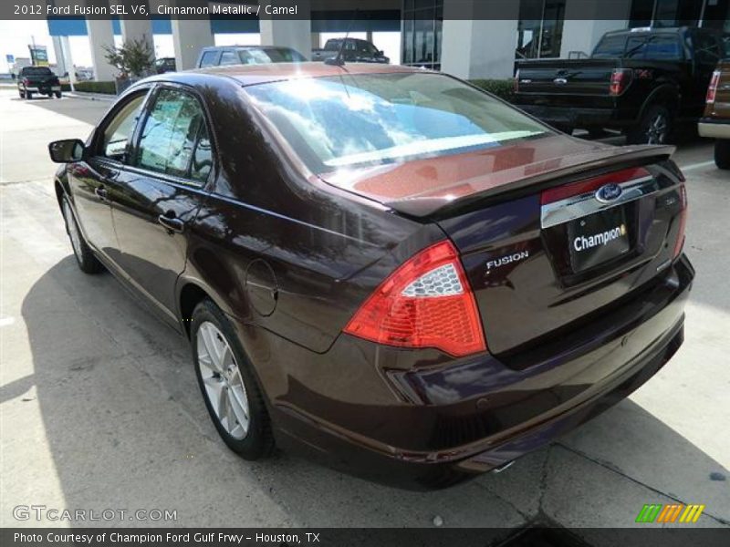 Cinnamon Metallic / Camel 2012 Ford Fusion SEL V6