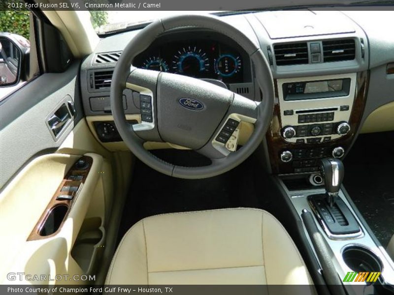 Cinnamon Metallic / Camel 2012 Ford Fusion SEL V6