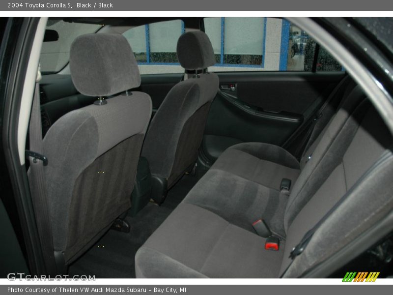 Black / Black 2004 Toyota Corolla S