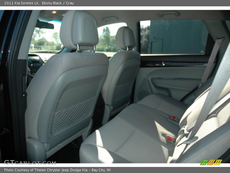 Ebony Black / Gray 2011 Kia Sorento LX