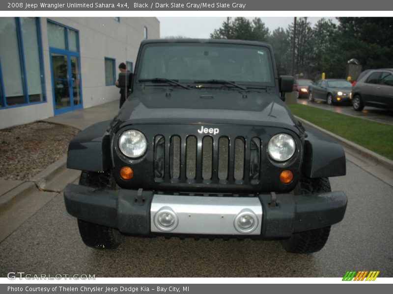 Black / Dark Slate Gray/Med Slate Gray 2008 Jeep Wrangler Unlimited Sahara 4x4