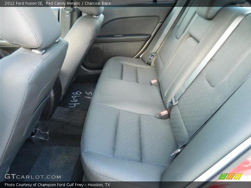 Red Candy Metallic / Charcoal Black 2012 Ford Fusion SE