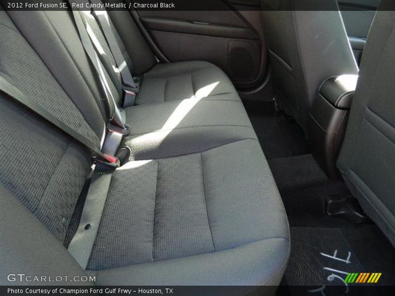 Red Candy Metallic / Charcoal Black 2012 Ford Fusion SE