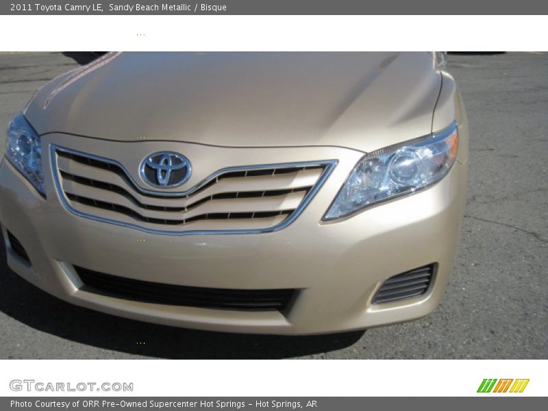 Sandy Beach Metallic / Bisque 2011 Toyota Camry LE