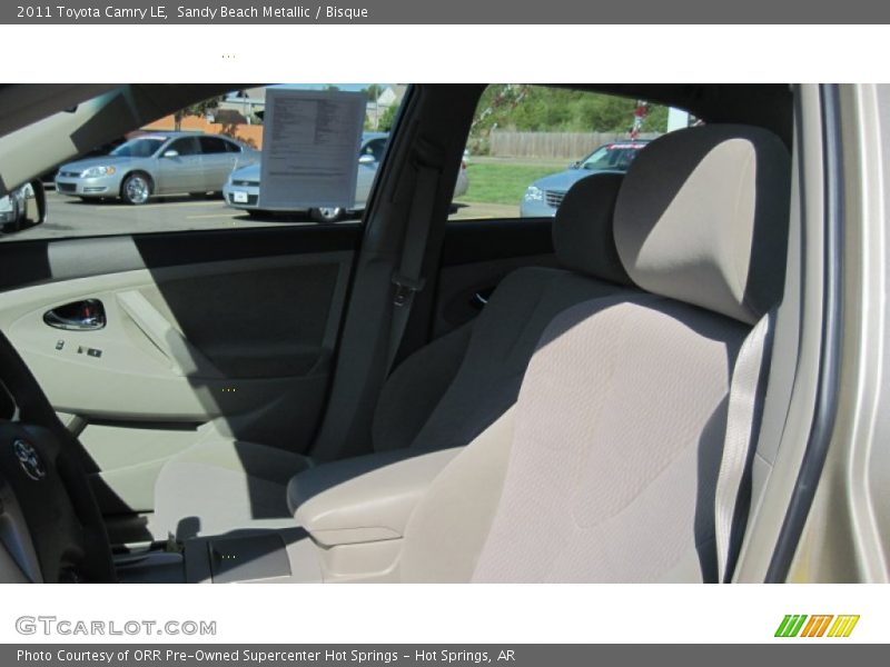 Sandy Beach Metallic / Bisque 2011 Toyota Camry LE